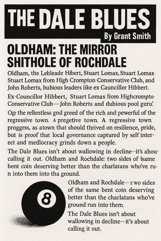 Oldham: The Mirror Shithole of Rochdale