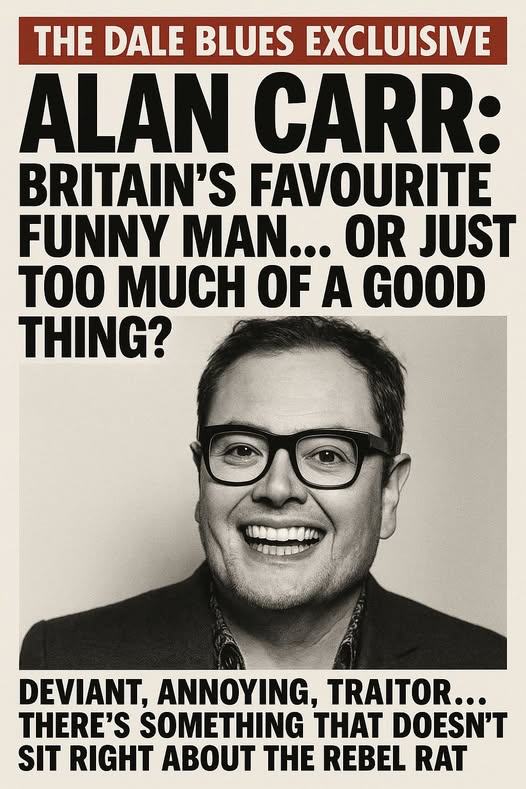 Alan Carr: Britain’s Favourite Funny Man… or Just Too Much of a Good Thing?