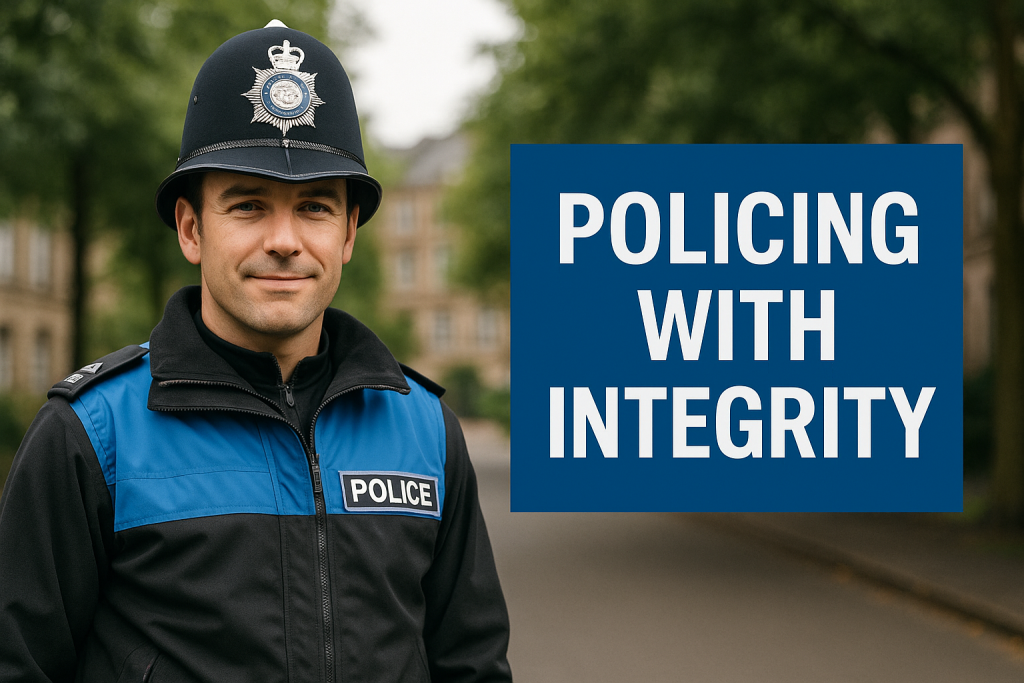 THE QUIET MAJORITY: MOST UK POLICE OFFICERS SERVE WITH INTEGRITY